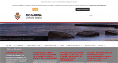 Desktop Screenshot of comuneriomarina.li.it